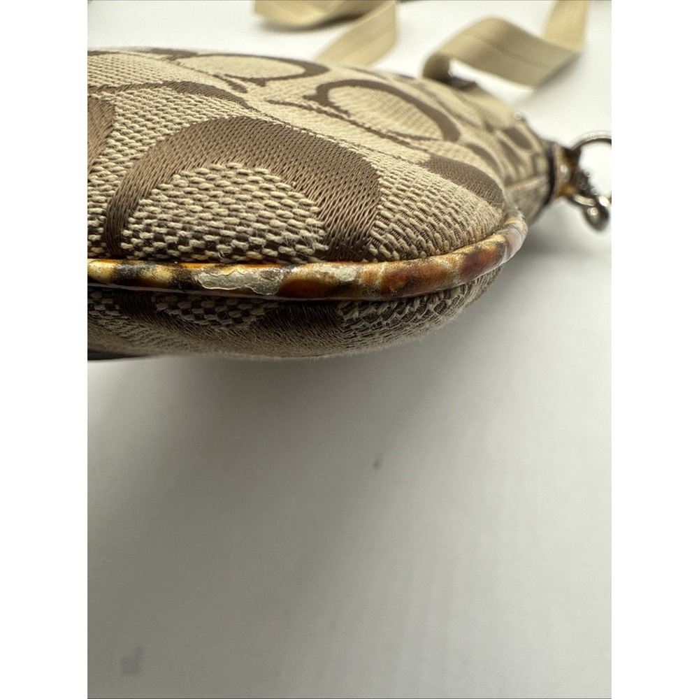 Coach Sutton Signature Python Swingpack Crossbody… - image 7